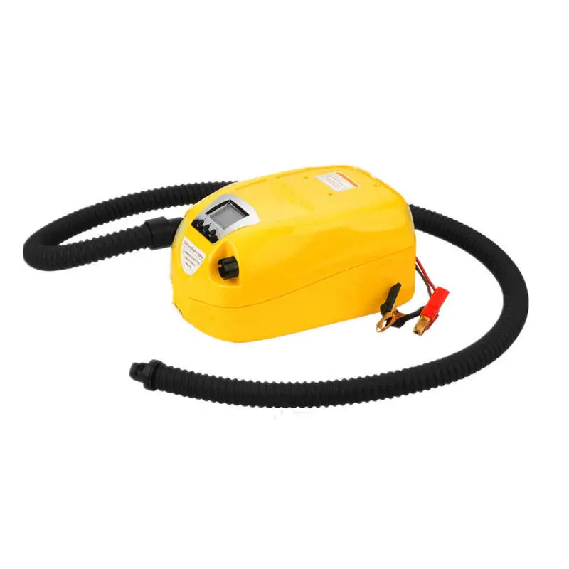 

Electrical High Pressure DC12V Electric Air Pump Inflatable Boat Dinghy Raft Sup Surf Board Stand Up Paddle Kayak Canoe GP-80