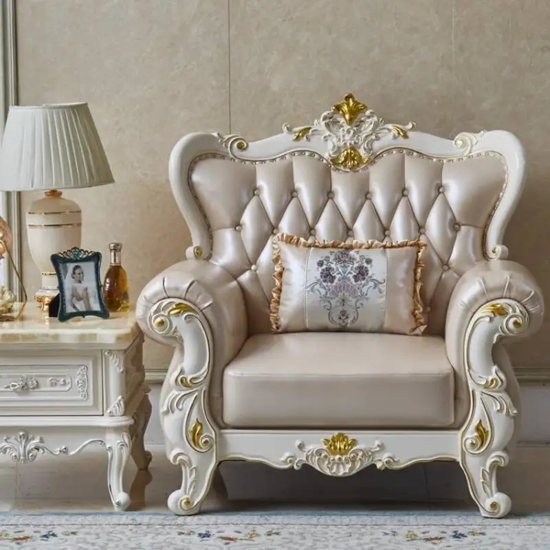 Beige Puff Living Room Sofas Designer Vintage Two Person Single Living Room Sofas Floor Modern Divano Moderno Furniture Home