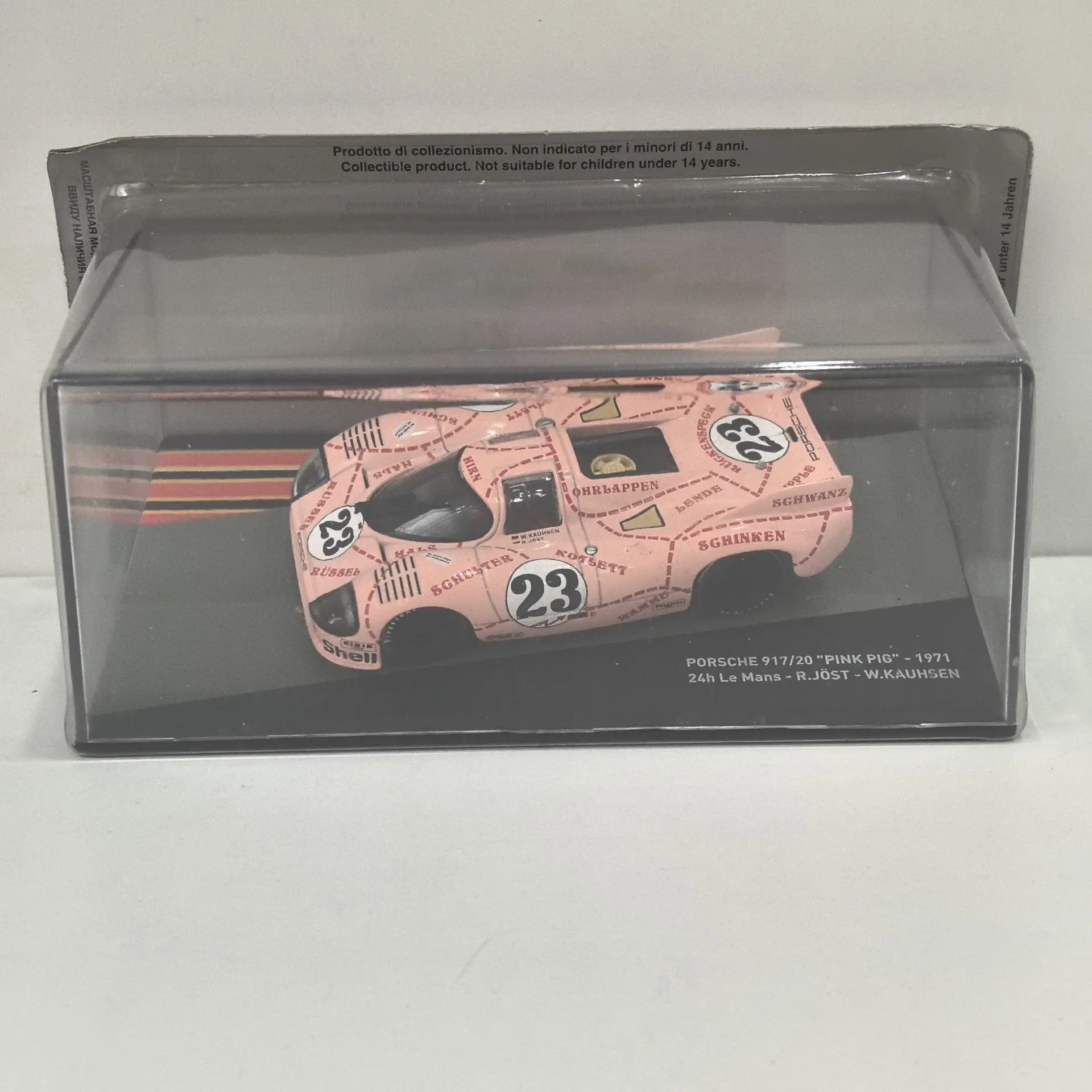 

Diecast IXO 1/43 Scale 917/20 PINK PIG #23 1971 Alloy Car Model