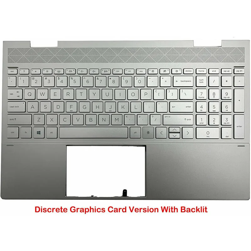 Reemplazo de la cubierta superior del ordenador portátil, reposamanos, conjunto de teclado retroiluminado, pieza para HP Envy X360 15T-ED100 15-ed 15T-ED000 15M-ED0013DX
