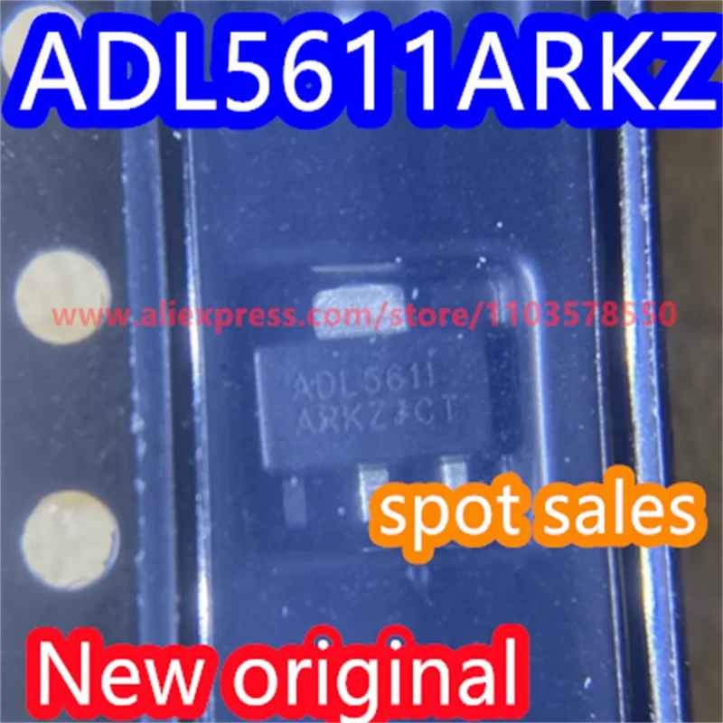 

10PCS 100% New original ADL5611ARKZ ADL5611ARK ADL5611 package SOT-89 RF amplifier chip