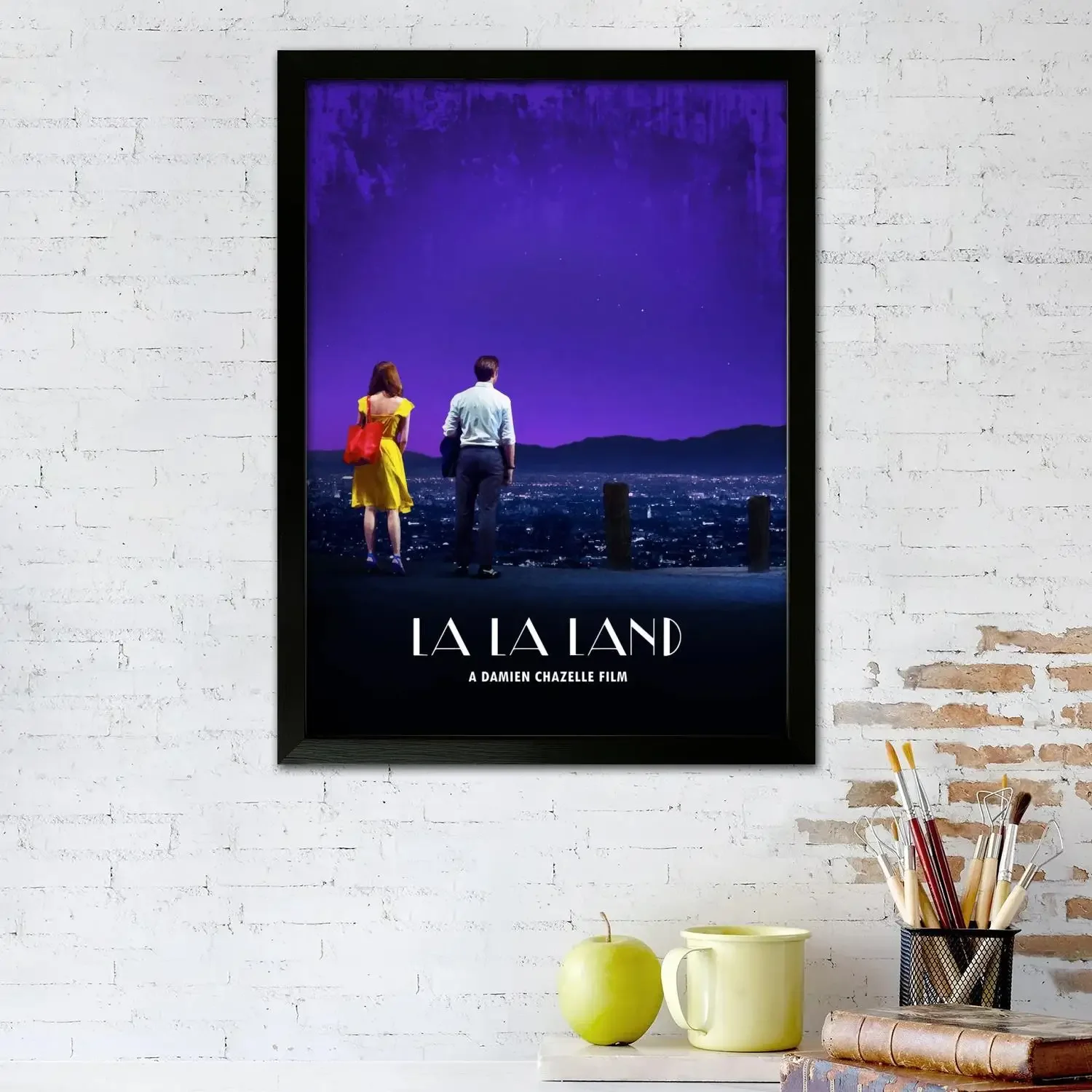 la la land Canvas Art Poster and Wall Art, Picture Print, Modern Family Bedroom Decor, Posters,Decorative painting