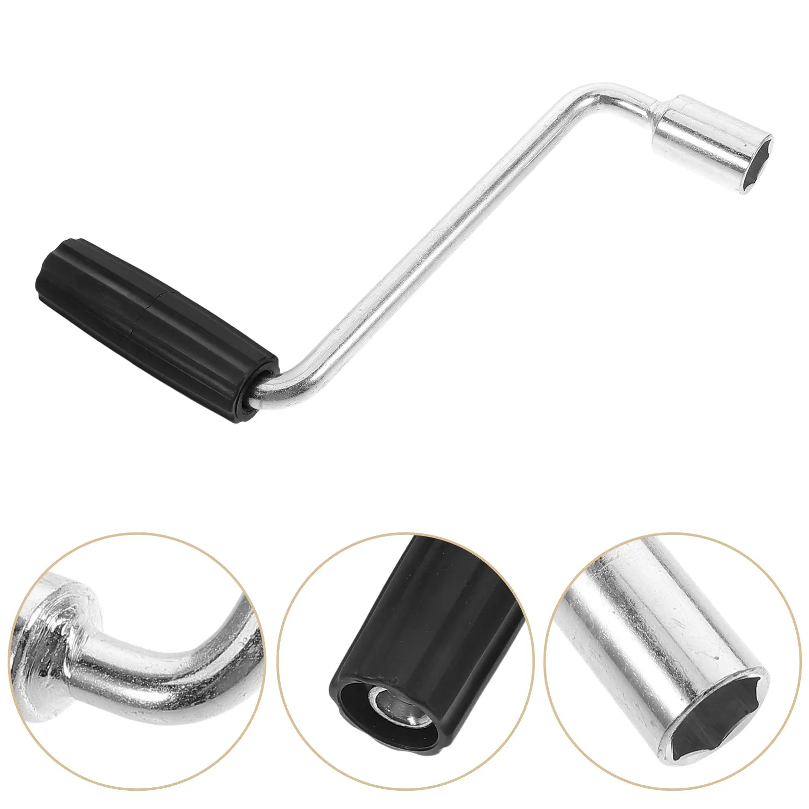 

Camper Crank Handle Heavy Duty Replacement Rv Part Truck Trailer Jack Socket Jack Crank Trailer Accessories Camper Stabilizer