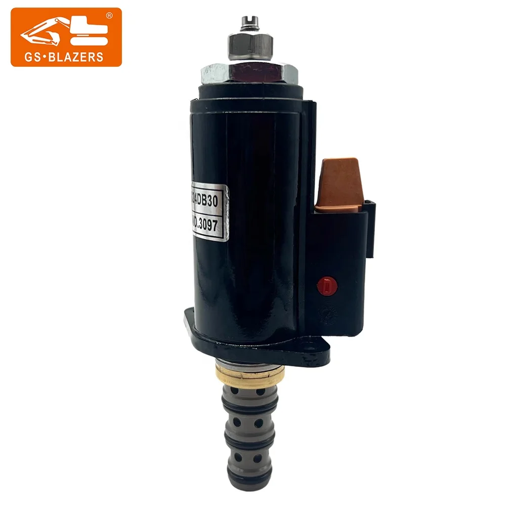 Excavator Electric Parts E307B E312B E320B E320C E320D E325B solenoid valve 121-1491 KWE5K-31/G24DA30 for Excavator solenoid