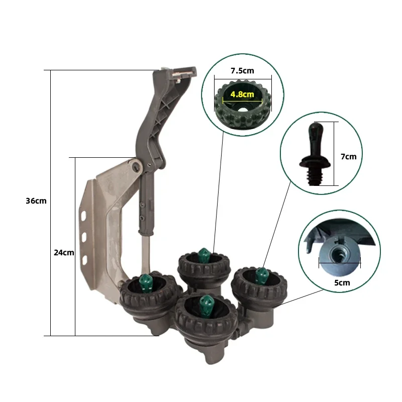 GEA Jetter Tray for Cleaning Milk Cluster,Milking Liner, Milking Machine Parts