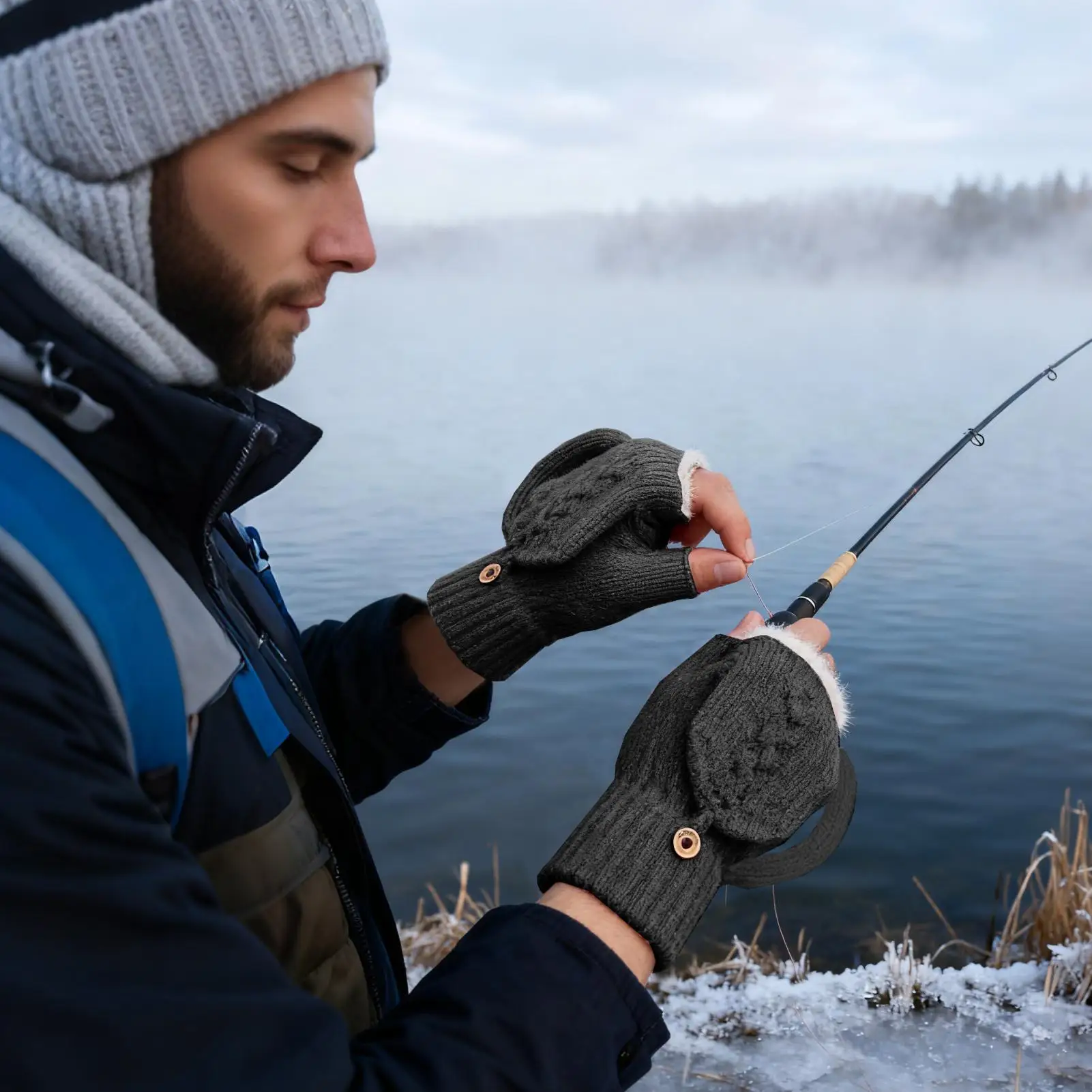 

Heating Gloves USB Thermal Gloves Winter Thermal Mittens For Winter Camping Skiing Cold Weather Outdoor Indoor Cycling Office