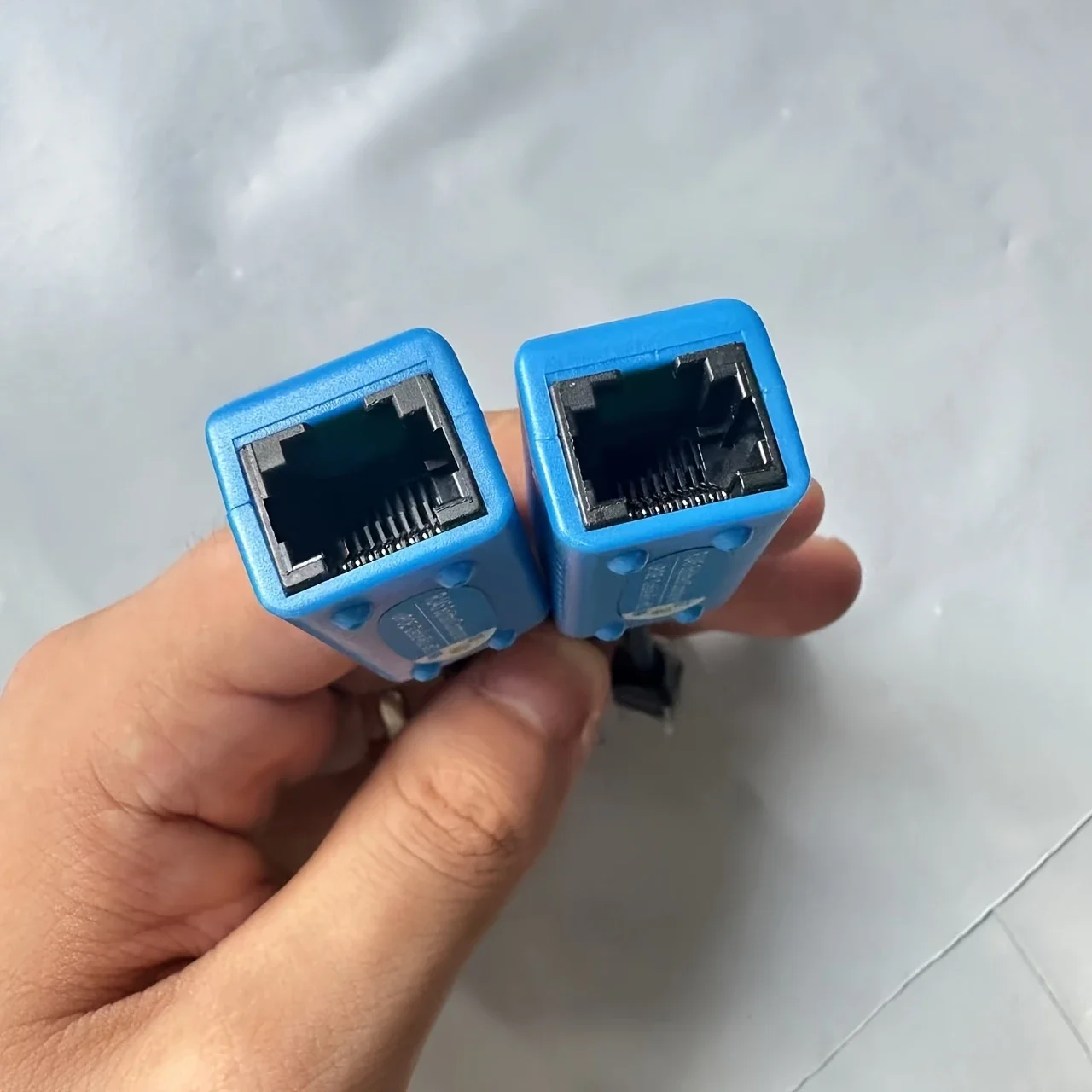 RJ45 splitter combiner uPOE cable two POE camera use one net cable POE Adapter Cable Connectors Passive Power Cable