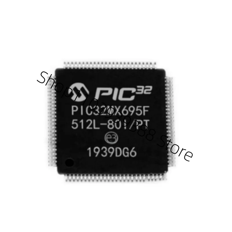 1pcs New Original PIC32MX695F512L-80I/PT PIC 32MX 695F 512L 80I PT PIC32MX695F 512L-80I/PT TQFP-100 In Stock