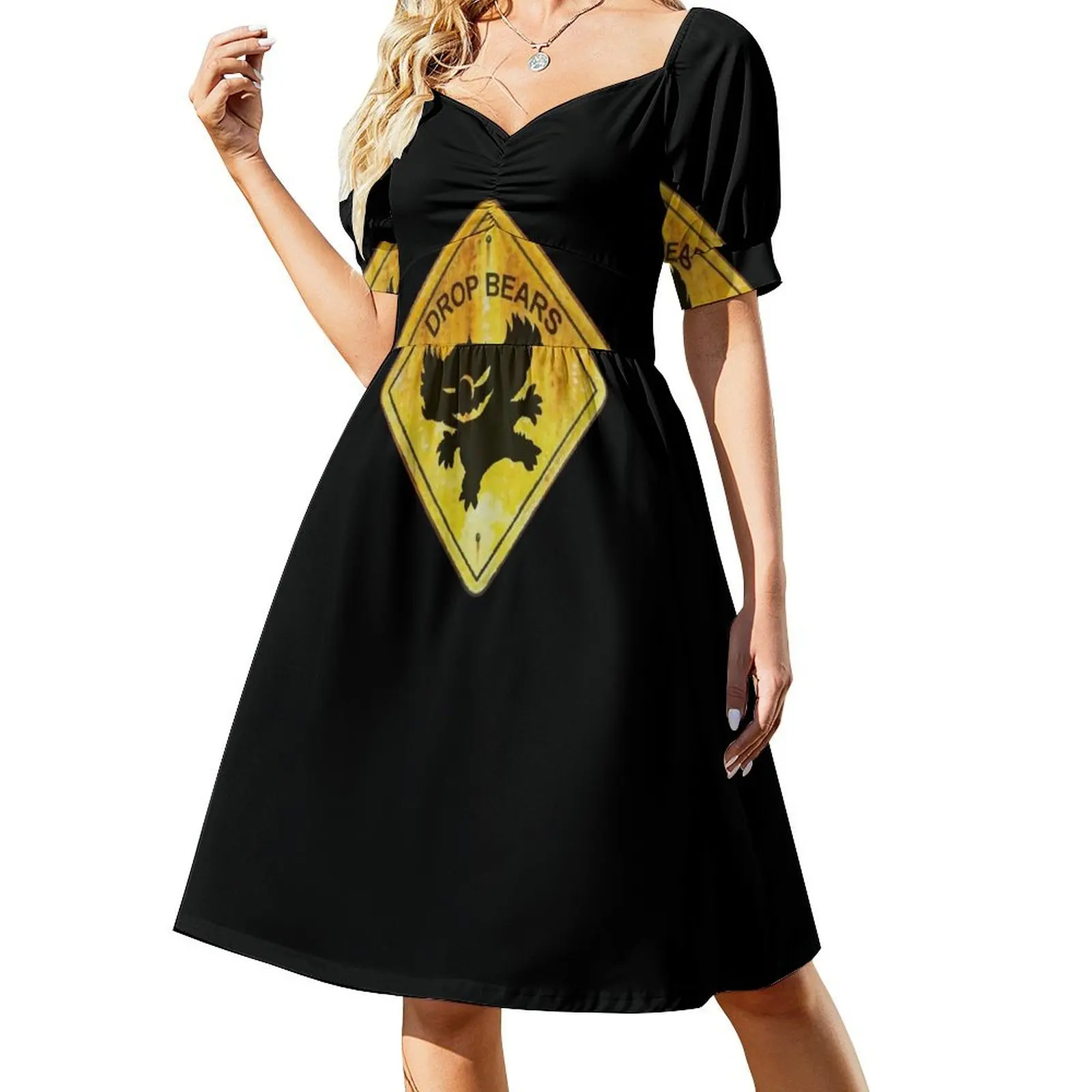 

Drop Bear Sign Sleeveless Dress loose summer dress summer dress woman 2024 Women's summer long