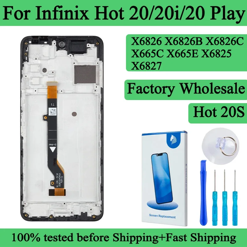 شاشة LCD 6826 لجهاز Infinix Hot 20: تقييم شامل ونصائح عملية لاستبدال الشاشة بسهولة