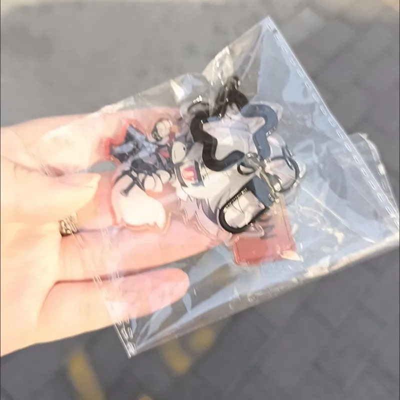 موضة Zenless منطقة صفر فون ليكون النساء الرجال المجوهرات الاكريليك سلاسل المفاتيح شخصيات مفتاح سلسلة تأثيري اكسسوارات الهدايا #4