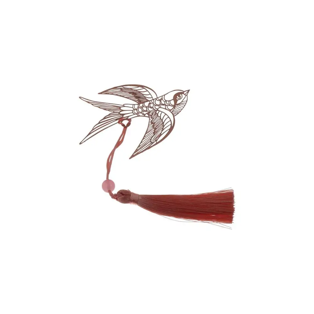 Birthday Gift Reading Marker Book Lovers Hollowed Leaf Flower Bookmark Metal Reading Bookmark Book Paginator Book Page Marker
