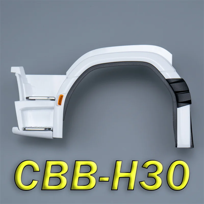 1:14 스케일 플라스틱 윙 아이브로우 프론트 휠 아이브로우 라이트 타미야 RC 트럭 SCANIA 770S 6x4 56368 56371 56379 자동차