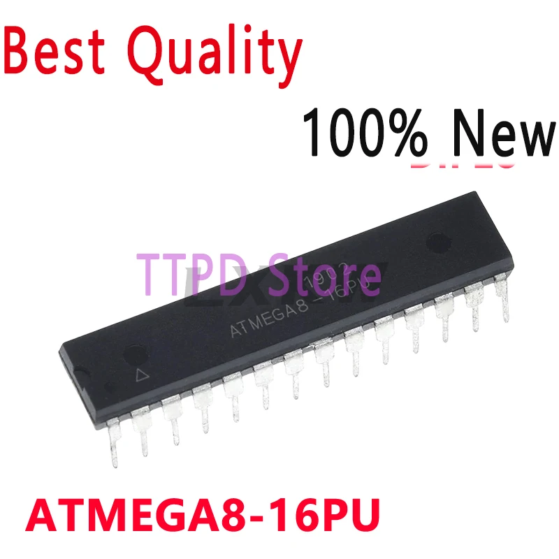 5-10/PCS New Original ATMEGA8-16PU ATMEGA8 16PU DIP28 Microcontroller Chip In Stock