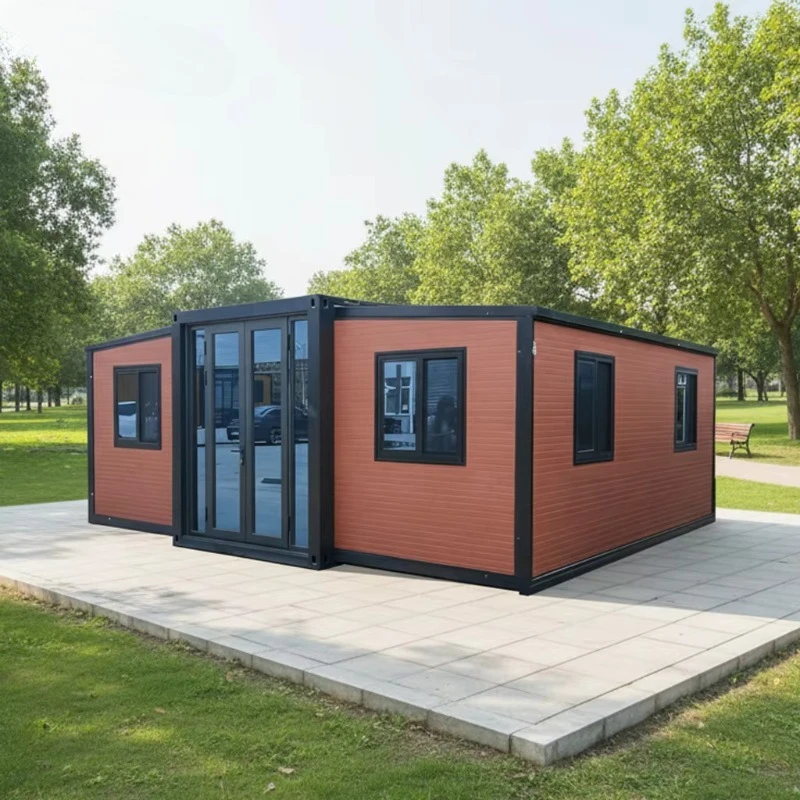 Luxury Prefab Modular Portable Mobile Container House with Sandwich Cotton Board Quick Assemble Tiny Home