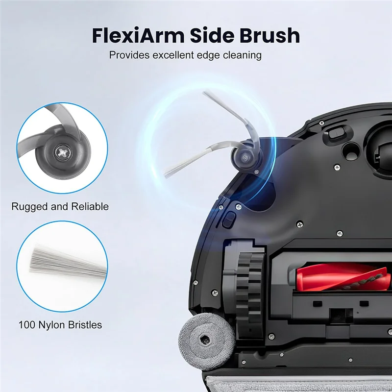 B84B-For Roborock S9 Maxv Ultra Saros 10/S90ver G30/A1460RR Accessories Side Brush Filter Edgewise Mop Kit