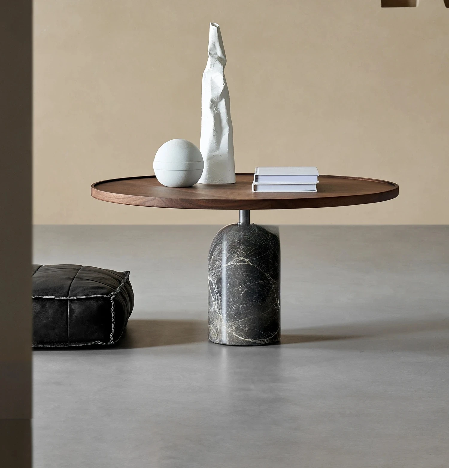 

Ваби Песок Ветер Северноамериканский Орех Твердая Деревина Круглый Журнальный Столик Гостиная Мраморный Чайный Столик