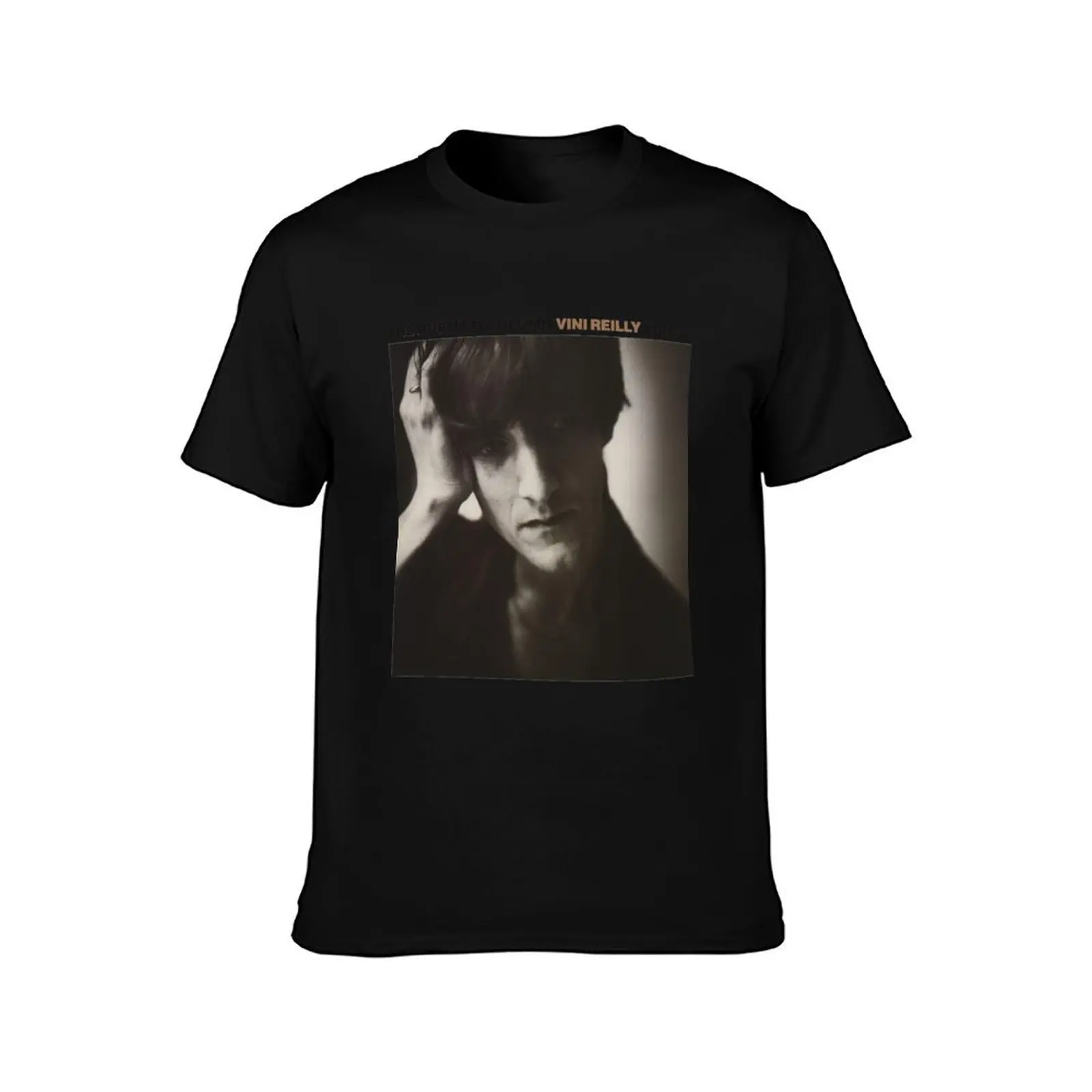 Vini Reilly - The Durutti Column (1989) T-Shirt Soft Casual Short Sleeve Cotton Tee T-Shirt