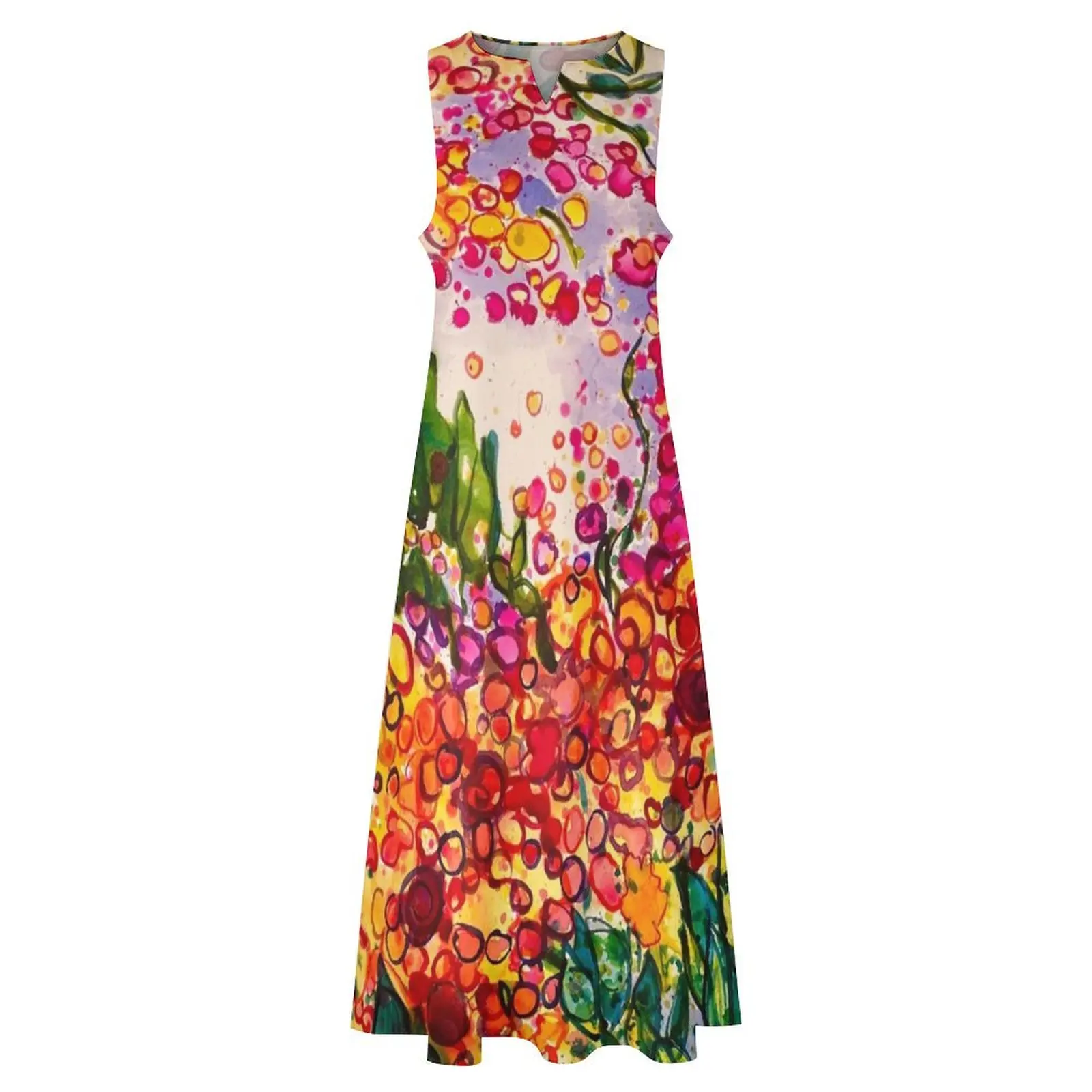 Fioritura Long Dress Evening gown chic and elegant woman dress