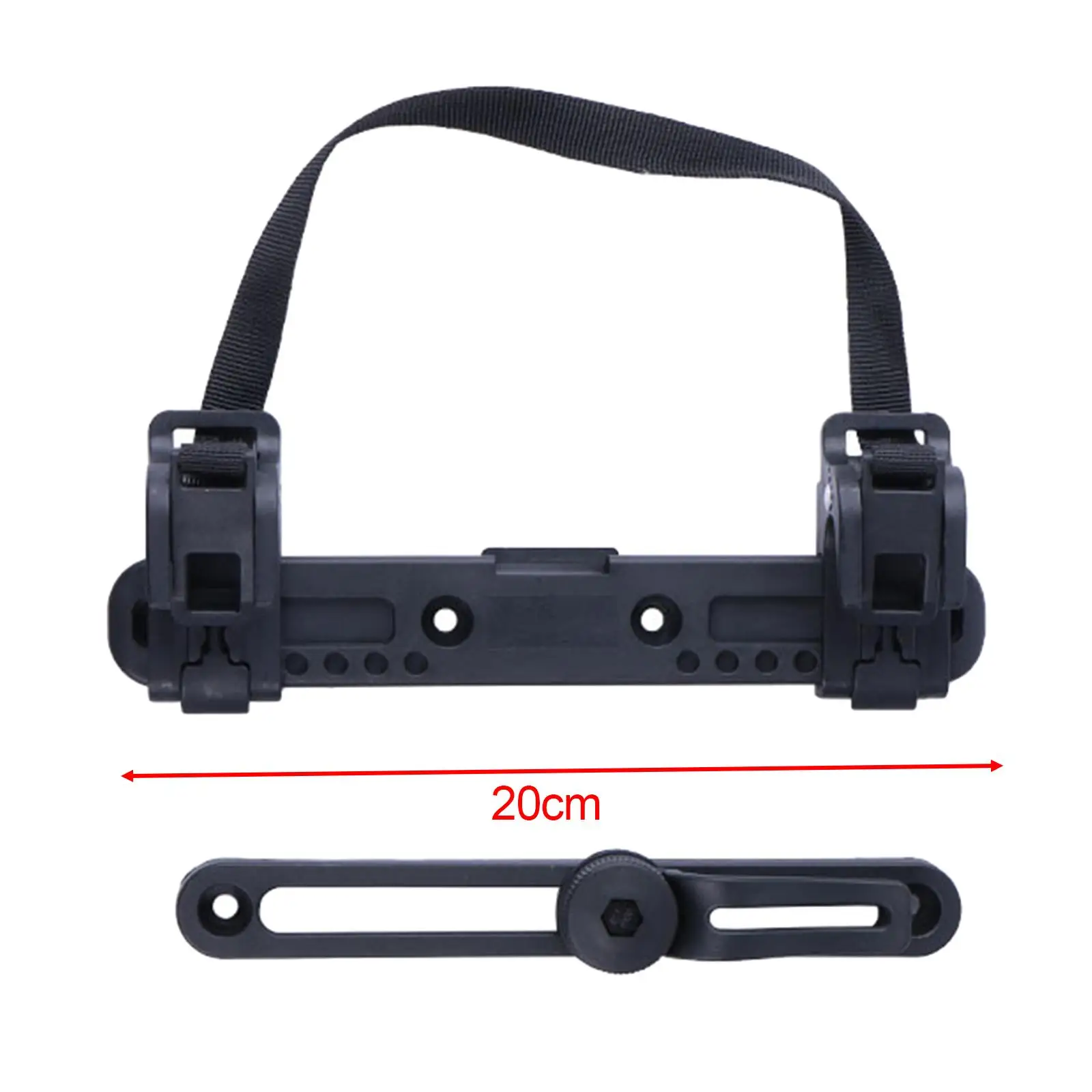 Bike Bag Buckle Mount Easy Installation Adjustable Portable Bicycle Side Bag Buckle for Cycling Mountain Bikes Accessories