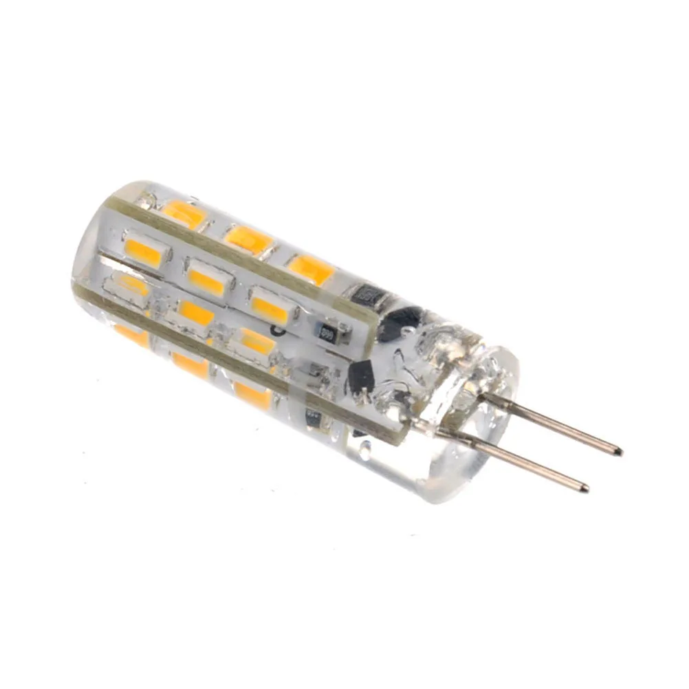

10pcs G4 Led Bulb Dc12V 1.5W 3014 Smd Energy Saving Warm White Led Lamps 10Mm Diameter 35.4Mm Length Easy Install Replacement