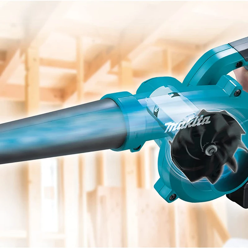 Makita DUB185 18v Lithium-Ion Battery Cordless Handheld Household Suction Blower Dual-Purpose Power Blower Bare Metal