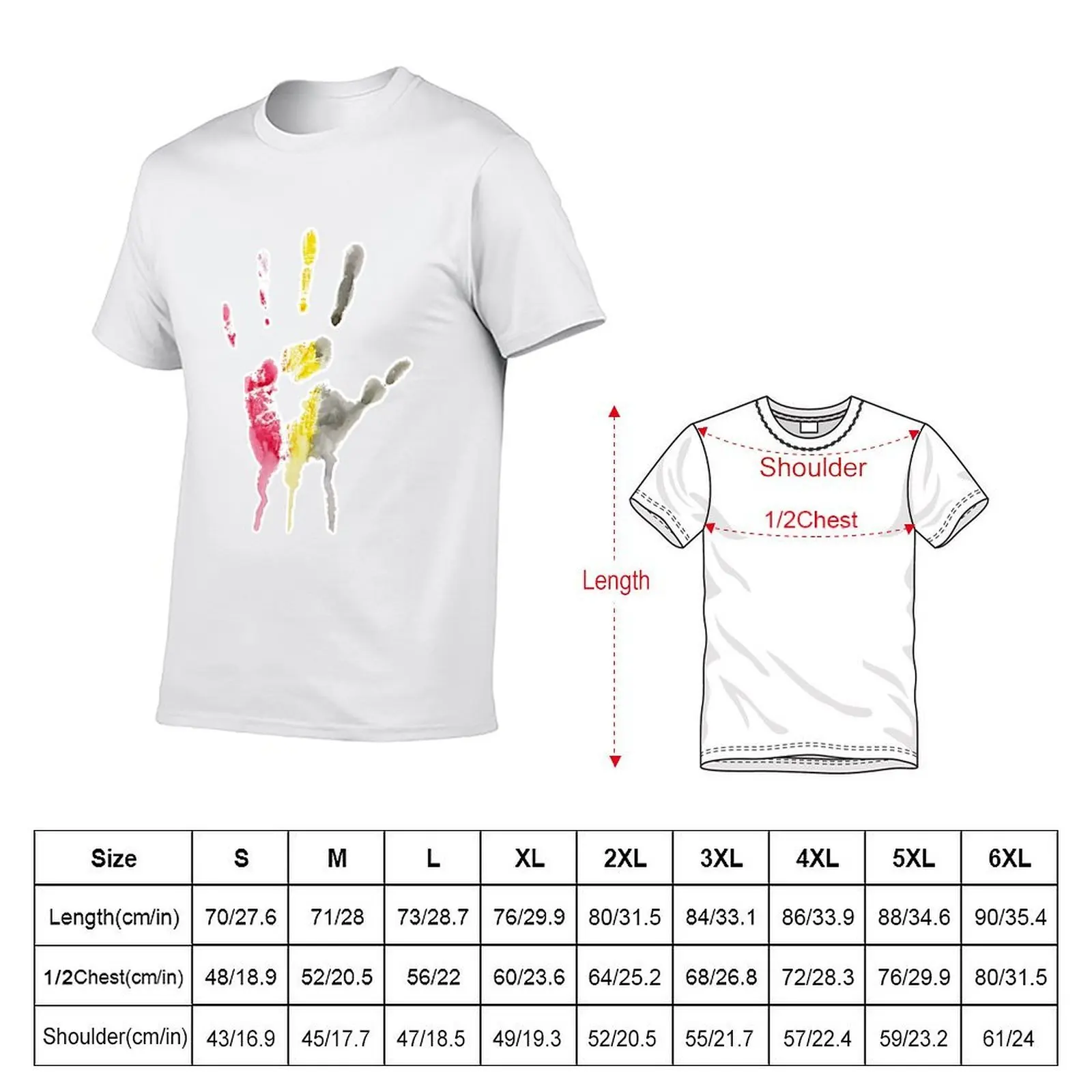 Native Hand T-Shirt anime tshirt anime clothes men t shirts