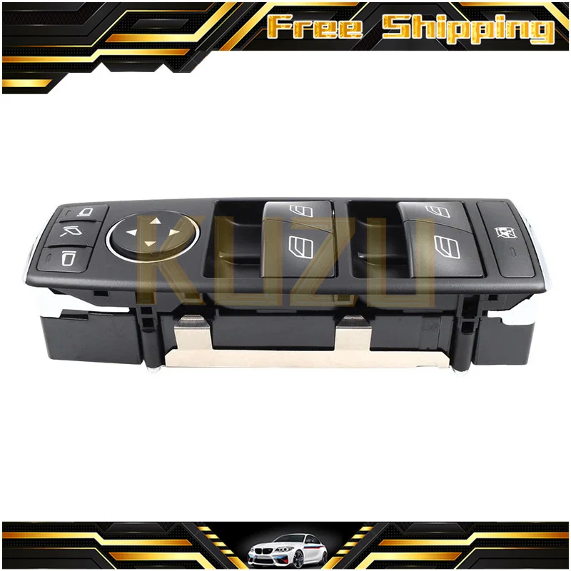 Power Window Master Control A1669054400 Fit for Mercedes-Benz ML GLE GLS A B CLA GLA Class - Driver Side Replacement