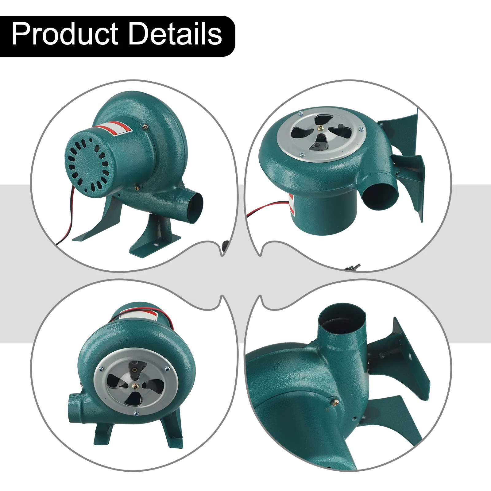 

Reliable Metal Material Electric Blower AC/DC Blower Metal Material Powerful And Reliable Pure Copper Motor 5 Blades