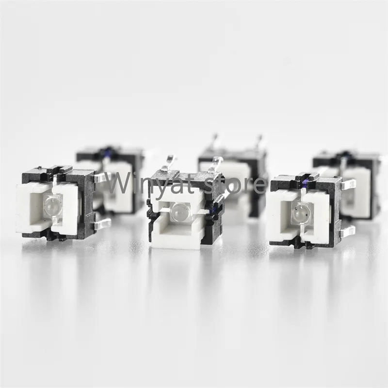 50pcs  Push Button Touch Switches TS-H002 6*6*7 LED4 DIP   6x6x7.2 TS-H002 H002