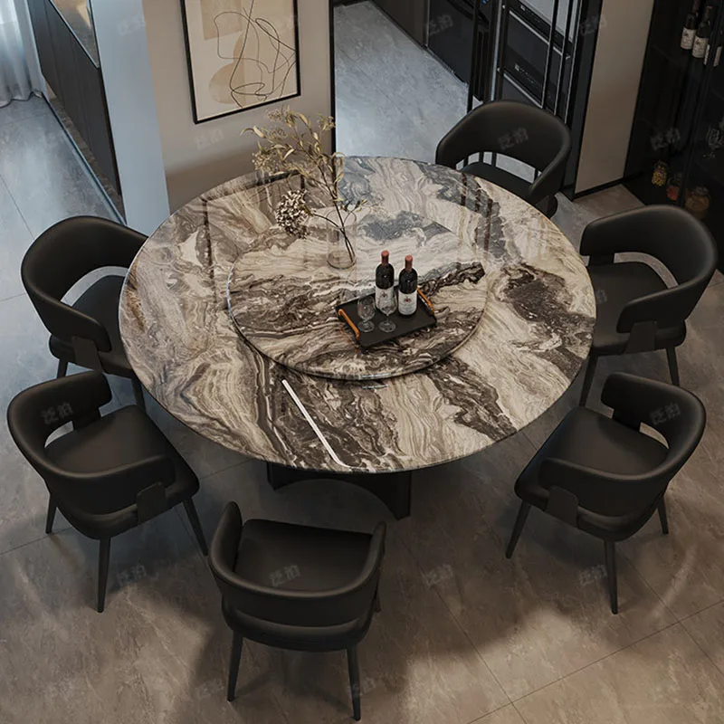 Luxury Marble Dining Table Nordic Modern Restaurant Center Lounge Designer Dining Table Reception Corner Muebles Home Furniture