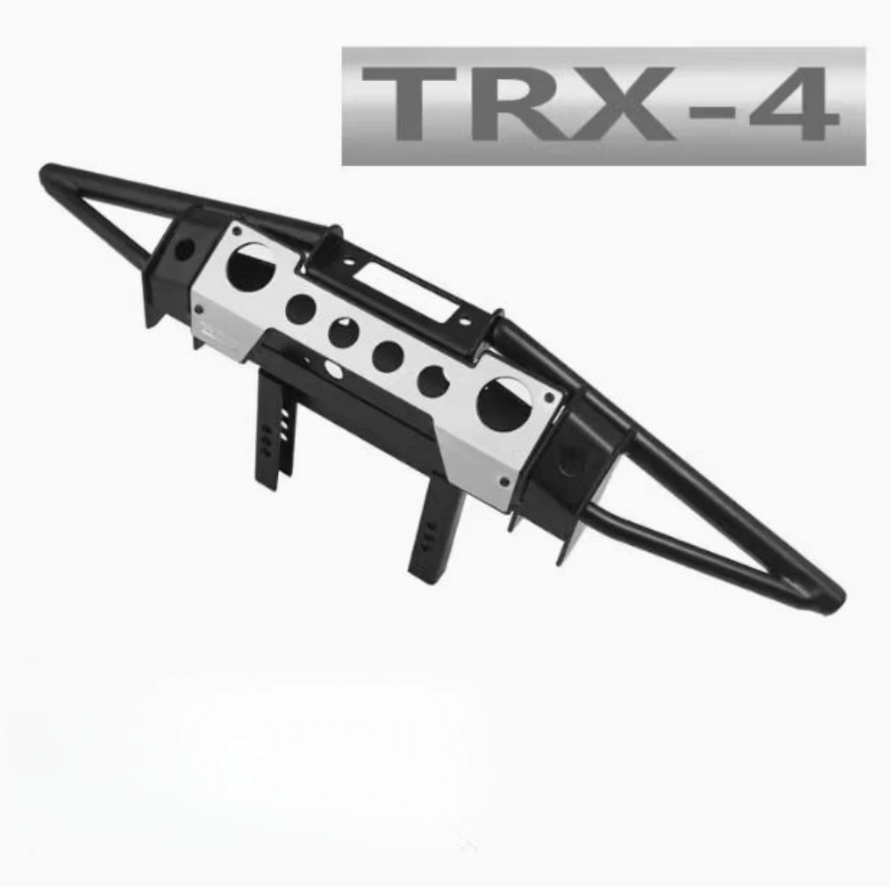 

1/10 Crawler Car Metal Front Bumper fit Traxxas trx4 Chassis Defender D110 RC Truck 1 10 Radio Control toy