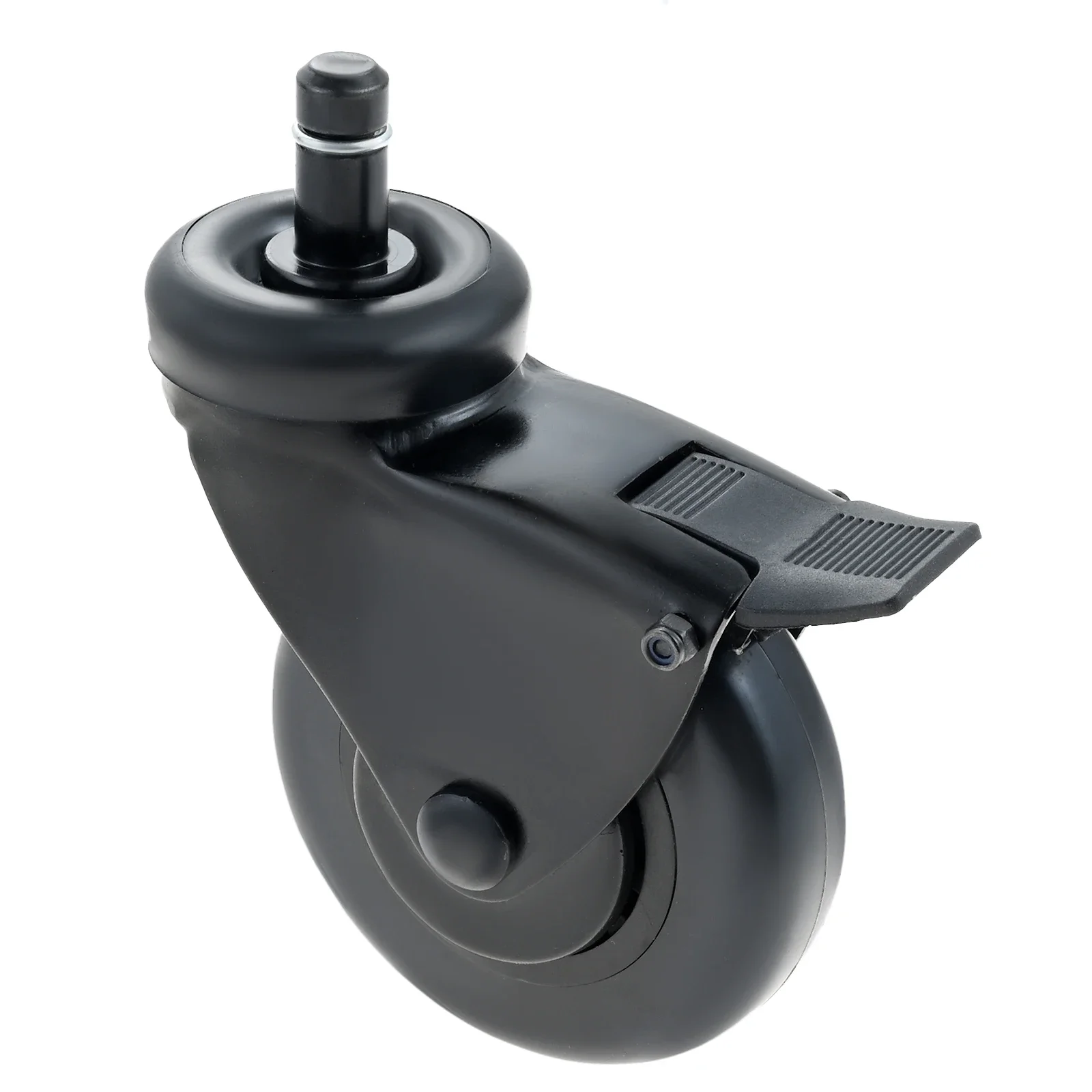 

1Pc 3-inch Rubber Heavy-Duty Caster Wheel with Brake for Traeger Pellet Grills Timberline 850/1300 Texas Elite 34 Replace HDW302