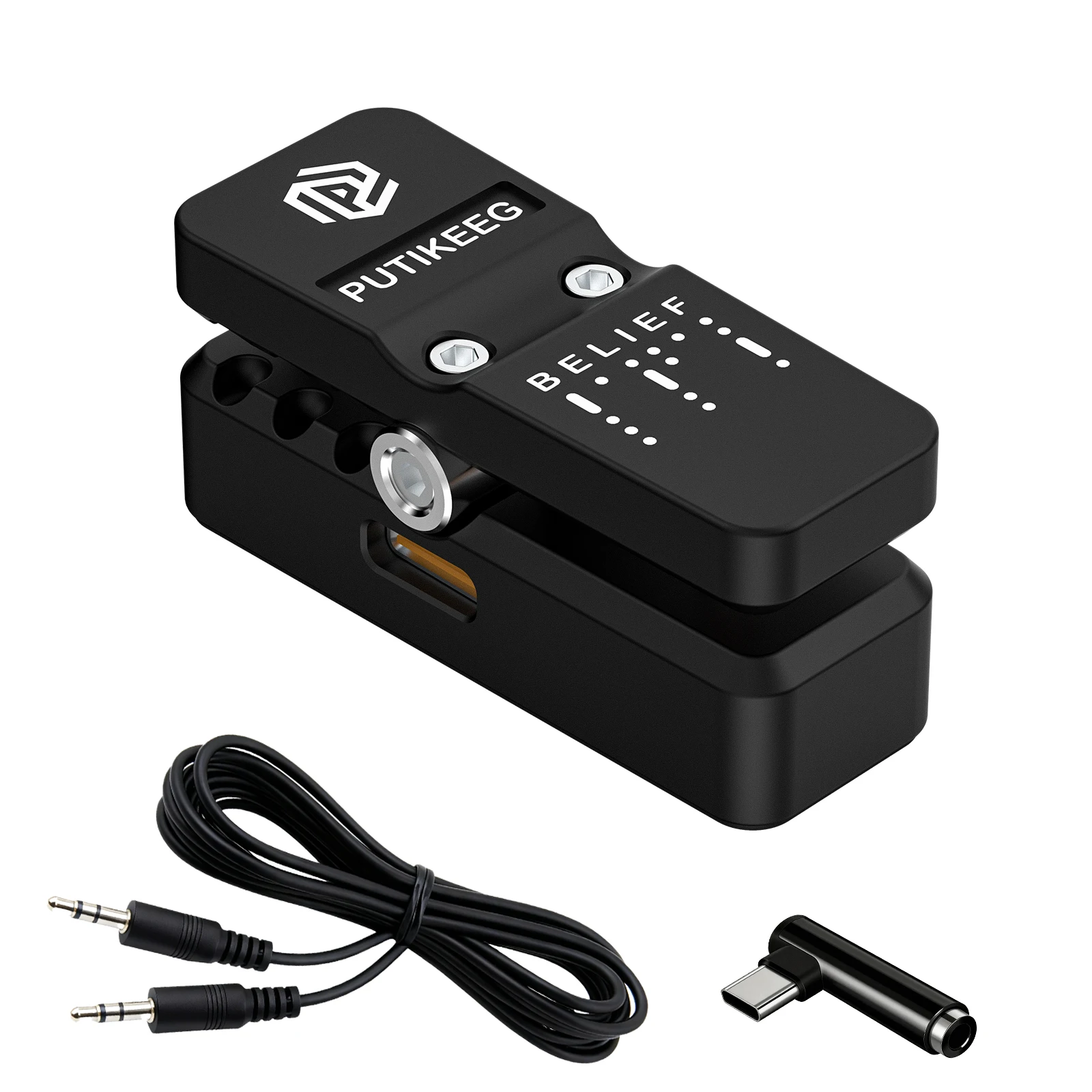 Putikeeg Product 2026 New Ultra-Mini Finger Electric Key Amateur Radio Key Morse Code Key