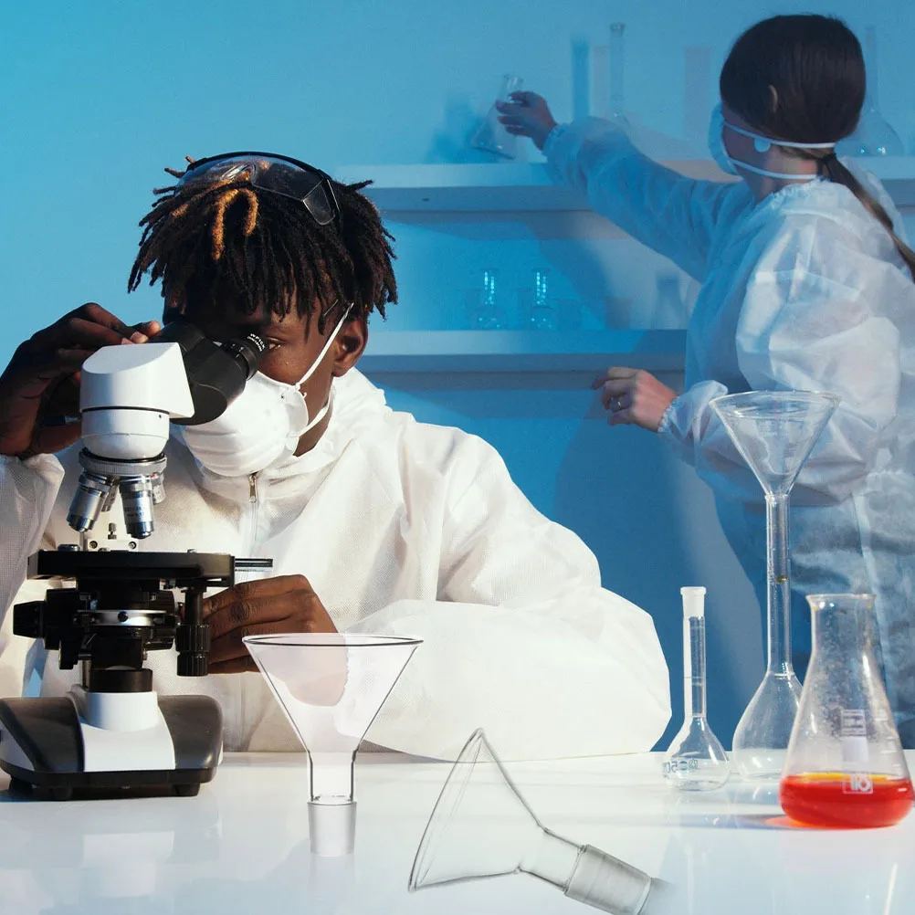 

1Pcs Glass Feeding Funnel Heavy Wall Durable Chemistry for Analytical Chemical Experiments and Liquid Transfer