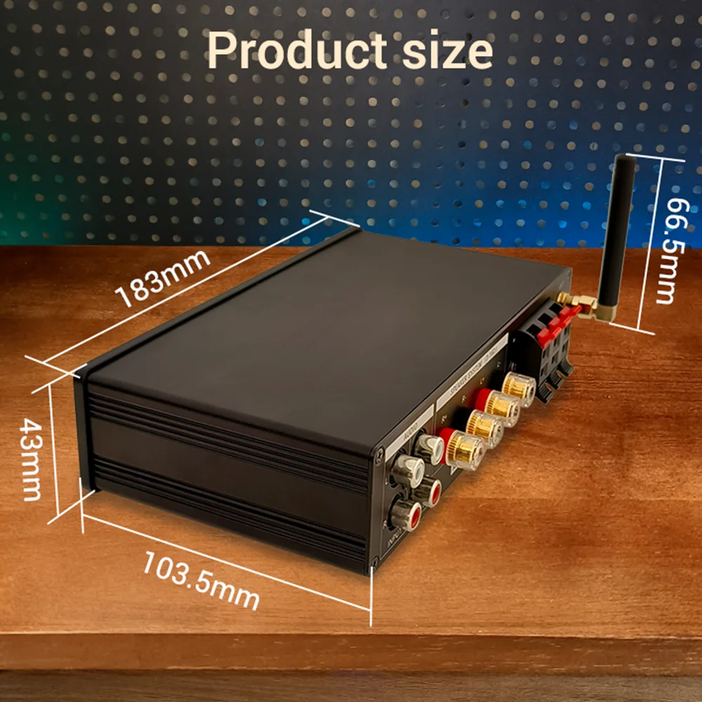 تيار مستمر 12-24 فولت 200 واط الراقية العملي المسرح المنزلي KTV بلوتوث متوافق مكبر للصوت Tpa3116D2 مكبر للصوت رقاقة تصنيف الطاقة ZK-A1200
