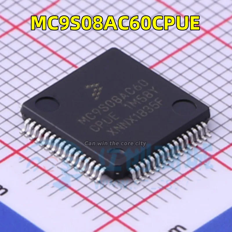 5-100 PCS/LOT New MC9S08AC60CPUE package LQFP64 microcontroller processor, microchip original