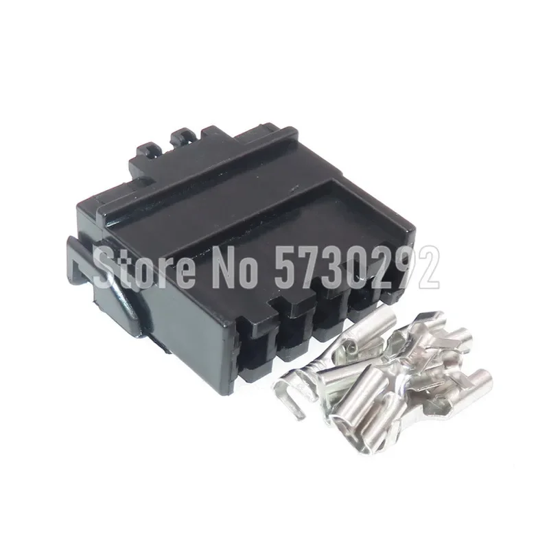 5P 4.8 Series Automotive Accessories Car Wiring Harness Plastic Housing Connector Unsealed Socket Auto Adapter