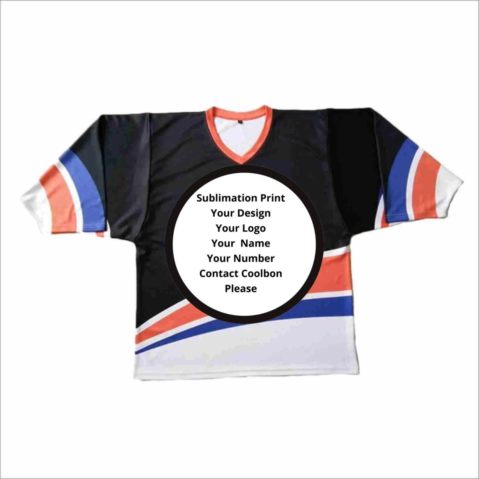 Custom Ice Hockey Jersey with Sublimation Logos Name And Number Printing for Games - Team Sports Apparel