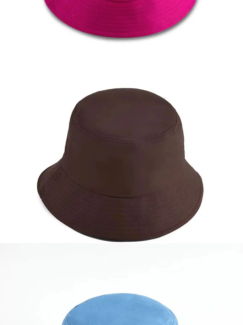Hut mit individuellem Logo, Fischerhut, Kinder-Fischerhut, personalisierte bestickte Logo-Bucket-Hüte, Kinder-Flachhut, Sonnenhut – Detail 10