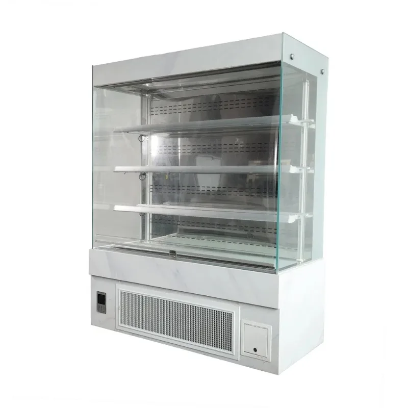 Large Capacity Multi-Layer Air Curtain Fridge for Beverage Retail Convenience Stores