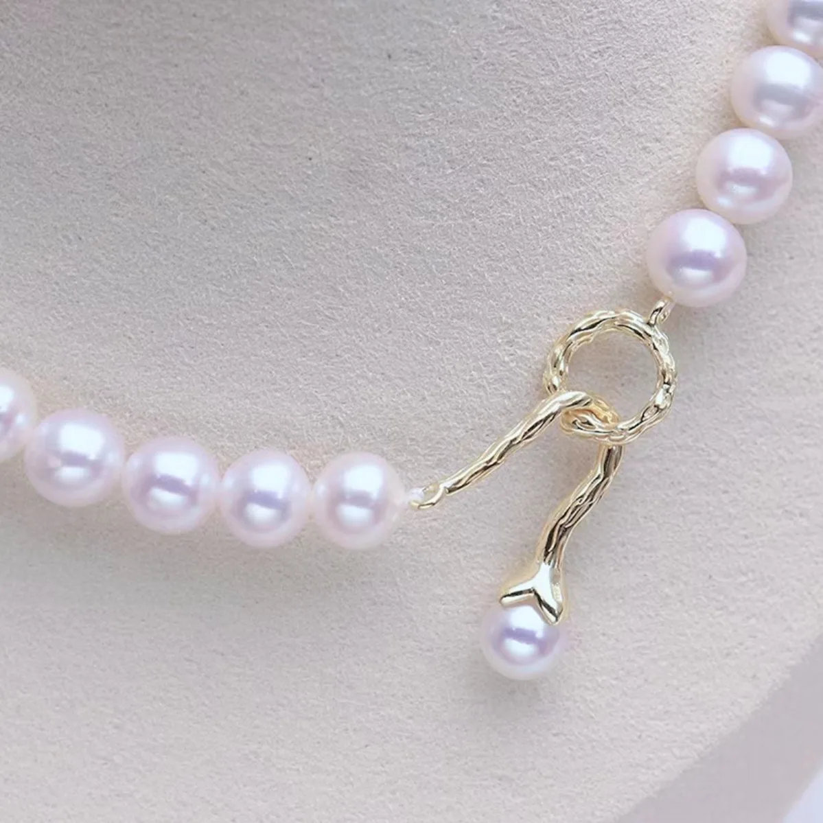 S925 Sterling Silver Bud‑Shaped OT Clasp Twig Texture Necklace Bracelet Connector DIY Elegant Jewelry Making Supplies