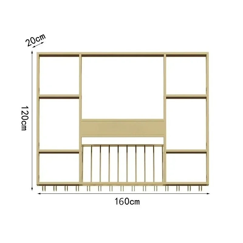 Bar Cabinet Wine Refrigerator Whiskey Showcase Nordic Hanging Drinks Wall Rack Metal Vitrinas Storage Shelves Bar Furniture