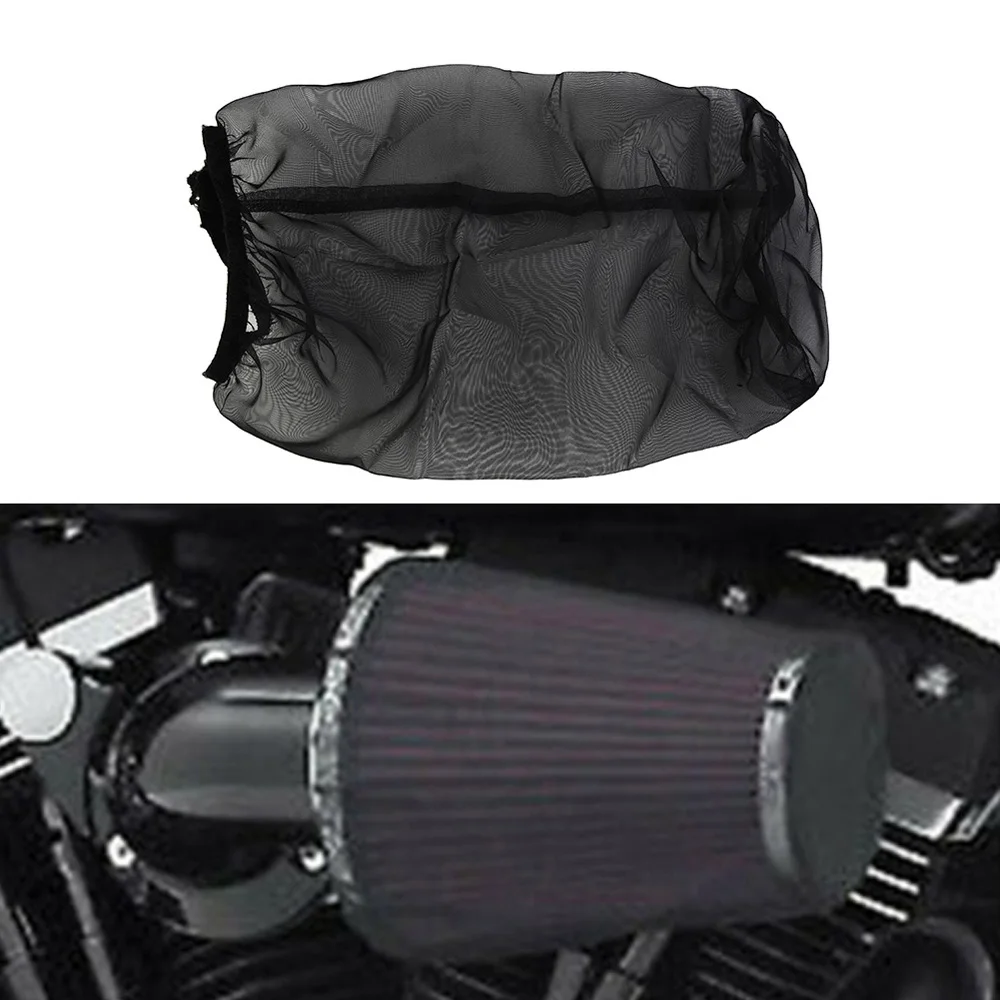 

Motorcycle Air Filter Cover Waterproof Dustproof Breathable Modified Air Filter Dust Cover 24*15*12cm Motorcycle Part