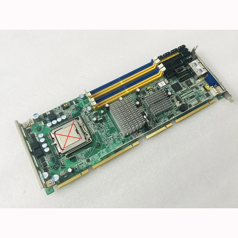 Industrial Motherboard 75-pin Dual network Port For Advantech PCE-5124G2 PCE-5124 REV:A1