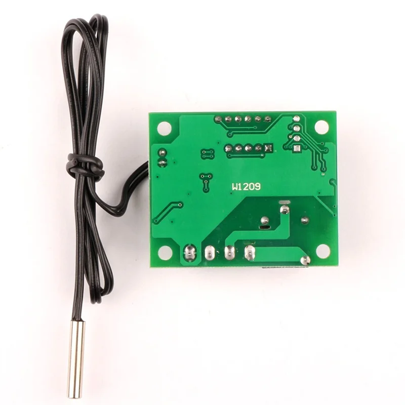 10 pçs w1209 dc 12v vermelho calor frio temperatura termostato interruptor de controle temperatura controlador