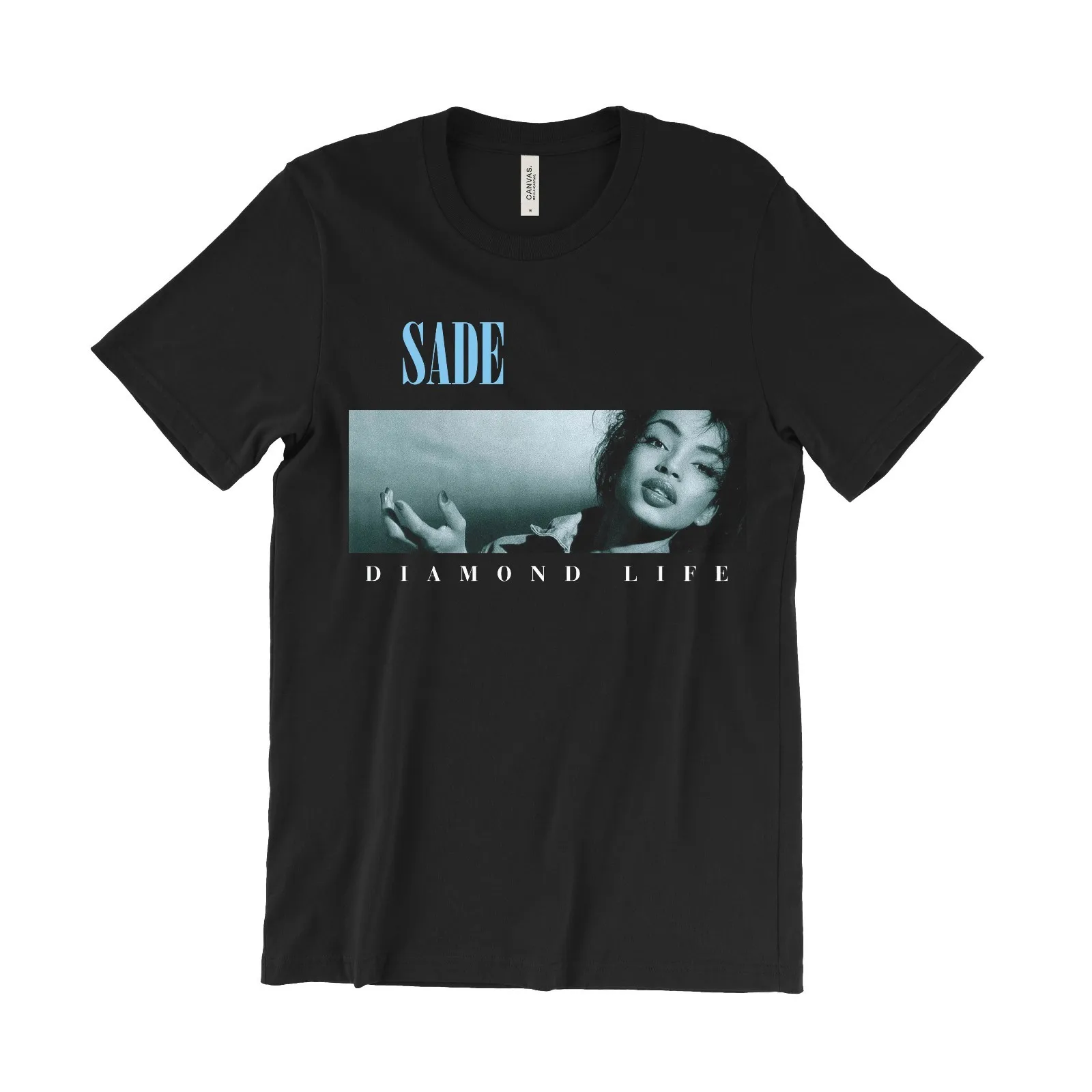 

Sade Diamond Life Album T-Shirt Retro Design Celebrating The Jazz-Soul Band’s Iconic Debut With Classic Art For Music Fans