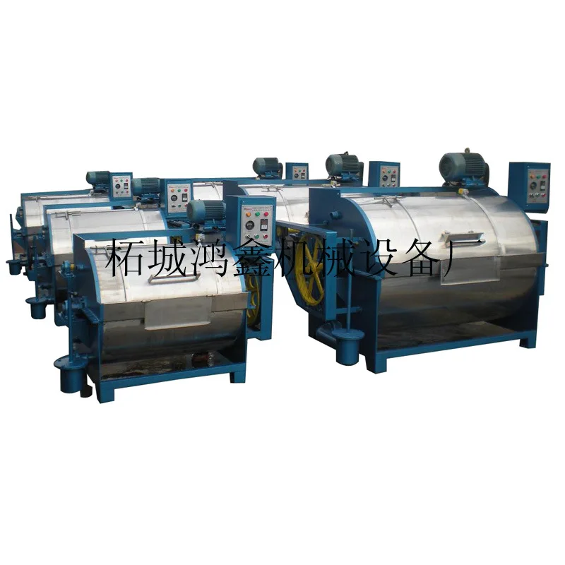 Fully Automatic Wool Cleaning Machine Wholesale Cleaning, Dewatering, and Drying Equipment with Electric Heating and Integrated