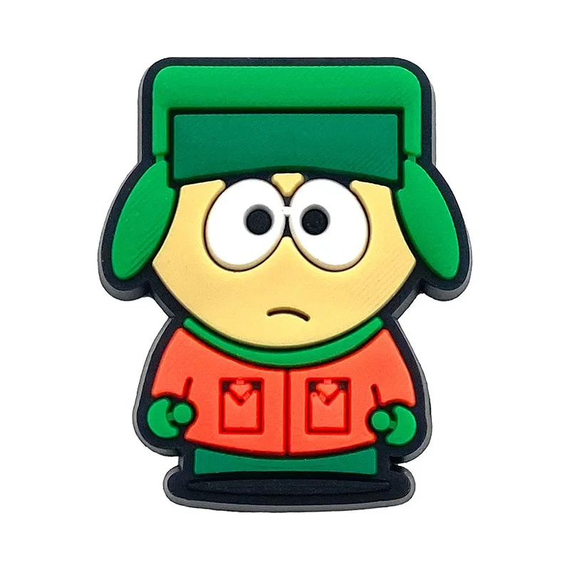 16-46 Stück Hot Toys South Park Schuh-Charms, Cartoon-Schuh-Dekorationszubehör, Schnallen, passend für Clogs, Sandalen, Armbänder, Freunde, Geschenke – Detail 13