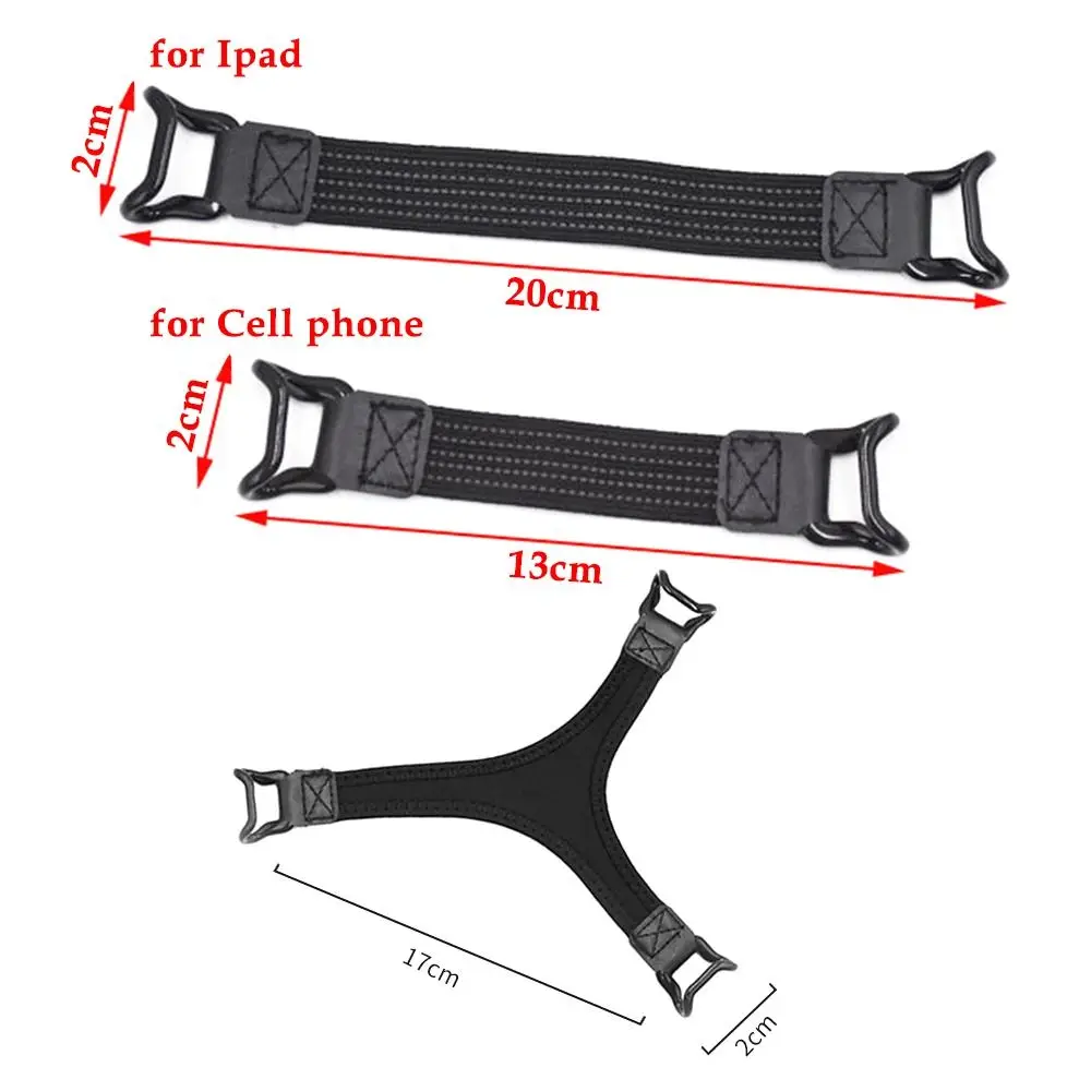 جهاز عالمي للهاتف المحمول والكمبيوتر اللوحي بحزام يد مضاد للسقوط وحامل قارئ إلكتروني عالي المرونة وغير قابل للانزلاق لجهاز IPad/Xiaomi/Samsung
